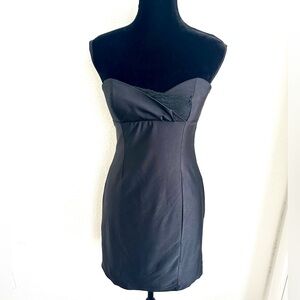 SATIN COCKTAIL DRESS